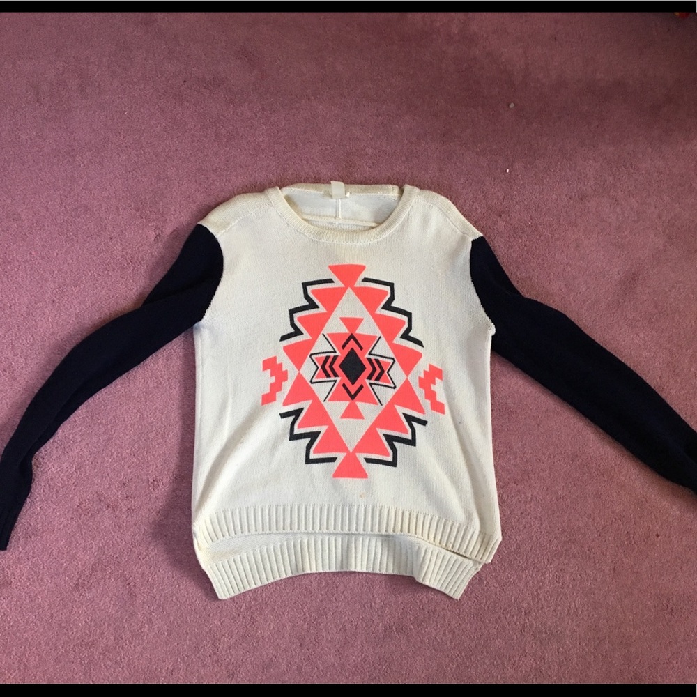 Printed sweater
